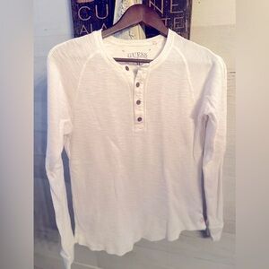 MEN's GUESS LONG SLEEVE HENLY THERMAL